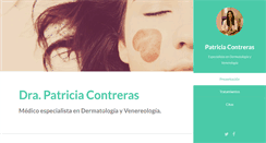 Desktop Screenshot of patriciacontreras.com